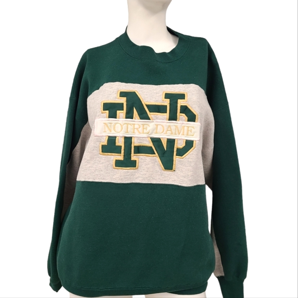 Vintage 90's Notre Dame Sweatshirt size Large